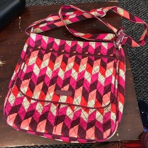 Vera Bradley Double Zip Mailbag